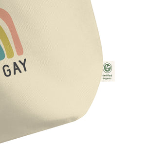 Plant Gay Large Eco Tote